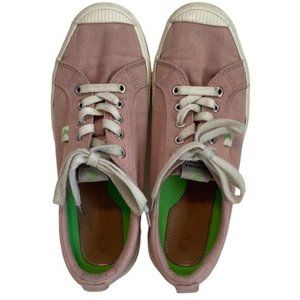 Cariuma Pink Low Top Canvas Sneakers